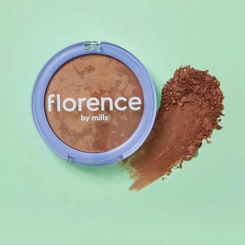 NEW Florence By Mills Out Of This Whirled Marble Bronzer Powder in Warm Tones